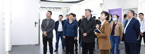 合肥市委常委路军一行莅临中水三立调研指导